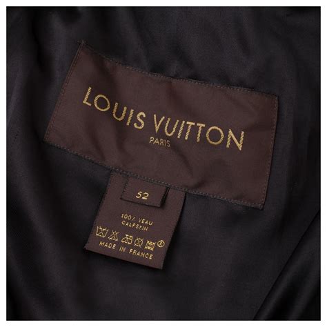 veste en cuir louis vuitton|Blousons cuir Homme .